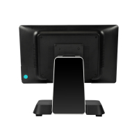 Tablette PC tout-en-un intelligente de 15,6 pouces avec double écran tactile, système POS Windows automatique, caisse enregistreuse électronique, lecteur de codes-barres