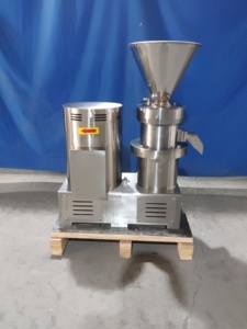 Máquina para hacer mantequilla de maní pequeña automática Industrial, molino coloidal de pasta de nueces, máquina de molienda de anacardos para uso doméstico - Product Image 4