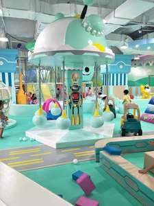 Fabricación de Juegos Infantiles de Plástico para Interiores, Parque de Diversiones para Niños, para Escuelas y Centros Comerciales - Product Image 4