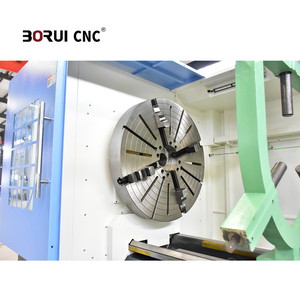 Tour CNC à banc plat haute rigidité CK61160 avec tourelle à 4 postes et porte-outils 40x40 pour le tournage de pièces d'engrenages lourdes - Product Image 4