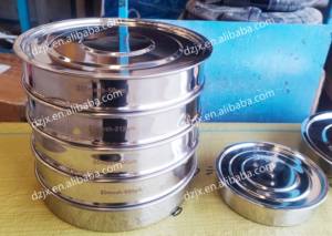 Equipo de cribado de laboratorio DZJX, máquina de tamiz de prueba de cuarzo de laboratorio para conjunto de tamiz de análisis de suelo de carbonato de calcio agregado - Product Image 2