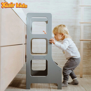 <span class=keywords><strong>Tour</strong></span> d'apprentissage Montessori en bois naturel <span class=keywords><strong>Tour</strong></span> d'aide pour enfants <span class=keywords><strong>Tour</strong></span> debout <span class=keywords><strong>2</strong></span>-en-<span class=keywords><strong>1</strong></span> Aide de cuisine pour tout-petits Côtés de tableau noir en érable - Product Image 3