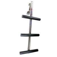 Accessoires et pièces de bateau de qualité supérieure échelle de plongée 3 étapes SS 304 pour yacht et bateau