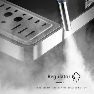 Machine à café portable DC24V pour camping-car, <span class=keywords><strong>camion</strong></span>, voiture automatique avec fonction de mousse de lait à la vapeur, style populaire - Product Image 6