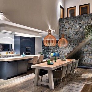 आधुनिक डिजाइन कृत्रिम pfox पत्थर दीवार पैनल स्टाइलिश घर या कार्यालय के लिए इंटीरियर और आउटडोर बड़े स्लैब पत्थर की सजावट - Product Image 2