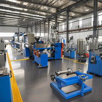 Nouvelle extrudeuse de 90mm d'occasion pour gaine de câble électrique Machine à ligne complète