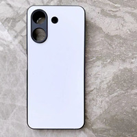 Mobile Couvre 2D TPU + PC Sublimation Téléphone Cas pour Redmi 13C TPU Caméra Protéger Cas