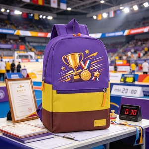 Custom Logo Kids <b>Backpacks</b> Wholesale School Bag <b>Characters</b> Competition Prizes Pattern 14in Waterproof Zipper <b>Backpack</b> - Product Image 1