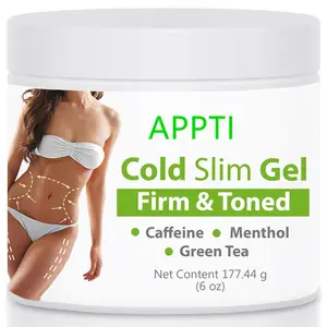 Private Label OEM ODM Natural Ingredient Lose Weight Gel Cold Cream Slimming Gel