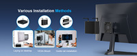 Mini PC industriel sans ventilateur HYSTOU H7 10e génération avec double LAN, Windows 11, pour la revente, IoT, bureau, prise AU/US