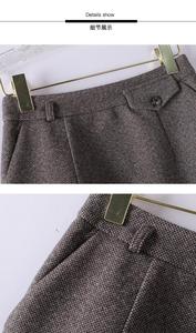 S-4XL 专业播音员职业工作服羊毛西装裙套装 - Product Image 6