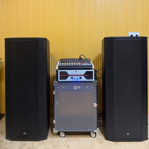 Trung Quốc chất lượng cao PRO kép 15 inch loa siêu trầm inch công suất cao sân khấu chuyên nghiệp hệ thống âm thanh dòng mảng Loa - Product Image 3