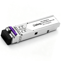 Konektor LC 1.25Gb/s 1000BASE BiDi 40km T14/R13 Modul SFP Temperatur Industri Simplex FTTX Transceiver Optik 4G Single