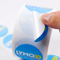 Autocollants personnalisés avec logo, autocollants circulaires imperméables pour produits, papier synthétique, impression vinyle, étiquettes adhésives en rouleau