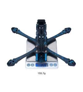 Telaio Professionale per Drone FPV da 5 Pollici - Ibrido Fibra di Carbonio/Metallo Manta 5 SE Squashed <span class=keywords><strong>X</strong></span> di Axisflying - Product Image 5