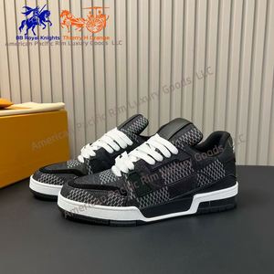 Zapatillas Deportivas de Lujo para Hombre, Modelo Damier 3D, Estilo Retro de Alta Calidad para Baloncesto, Caminar y Correr, Marca Original - Product Image 6