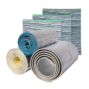 Rouleau d'<span class=keywords><strong>isolation</strong></span> en mousse XPE orange et bleue, 4 mm et 6 mm, insonorisant et réfléchissant à 97 %, <span class=keywords><strong>prix</strong></span> d'usine, vente chaude, pour toiture et mur - Product Image 1