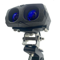 Feux de conduite laser de 3 pouces pour la chasse, lumières externes, lampe de recherche pour bateau, projecteur laser, yeux laser marins pour moto, voiture, vélo