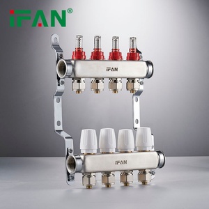 IFAN Collecteur en gros en acier inoxydable <span class=keywords><strong>pour</strong></span> <span class=keywords><strong>chauffage</strong></span> par le <span class=keywords><strong>sol</strong></span>, collecteur d'eau, collecteurs hydrauliques, collecteur à alimentation centrale - Product Image 5