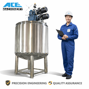 Tanque de Almacenamiento de Agua para Detergente Líquido Lavavajillas de Acero Inoxidable, Mezclador de Alto Cizallamiento, Máquina Mezcladora de Champú - Product Image 5