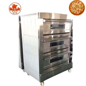 Horno eléctrico comercial para pizza, pan, pasteles y galletas, venta de máquinas para aperitivos, horno para pan - Product Image 5