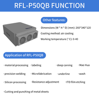 Fuente de Láser de Fibra HXLASER Raycus 50w RFL-P50QB, Piezas de Láser de 50w para Marcado, Grabado y Tallado de Metal, Fuente de Láser de Fibra Pulsada