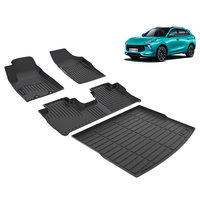 Alfombrillas Impermeables 3D de TPE para Coche, Revestimiento de Maletero para Dongfeng T5 EVO 2021-2024, Alfombra Protectora de Carga