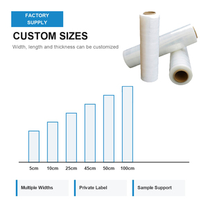 Factory Direct PE <strong>Plastic</strong> Film Stretch Wrap Film Customizable Packaging Film for <strong>Pallet</strong> <strong>Wrapping</strong> Logistics and Transport - Product Image 3