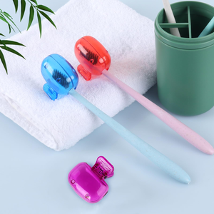 New Design Eco-Friendly <b>PC</b> Portable Toothbrush Head Covers <b>Stand</b> for Travel Home & Outdoor Use - Product Image 5
