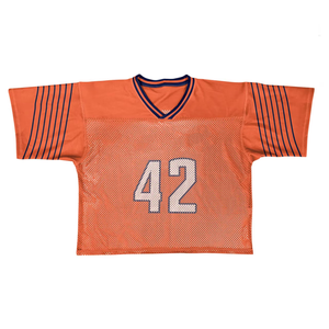 Camiseta de fútbol de poliéster de gran tamaño con estampado de alta calidad para hombre, transferencia de calor para camisetas, camiseta americana Retro - Product Image 3