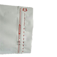 Sachets d'emballage pour café biodégradables à la pointe de la technologie, à fond plat carré, avec soufflets latéraux et fermeture éclair, en papier kraft
