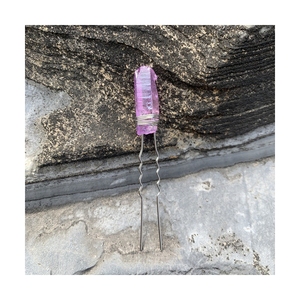 DIY superventas Rosa rojo varita pelo palo chino <span class=keywords><strong>redbud</strong></span> sol flor Horquillas para el cabello cola a granel peine de belleza en venta - Product Image 2