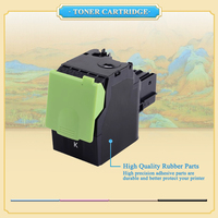 Cartouche de toner compatible pour imprimante Lexmark CS317 CX317 CS417 CX417 CS517 CX517 CS317dn CX317dn CS417dn CX417de CS517de CX517de