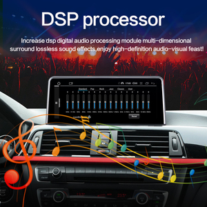 Lelv 10.25 "Android 14 Apple Carplay đài phát thanh xe máy nghe nhạc Màn hình cảm ứng cho 3 Series F30 F31 F34 4 Series F32 F33 F36 NBT 2013-2017 - Product Image 3