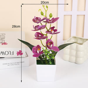 กระถางประดิษฐ์ดอกไม้ประดิษฐ์7ใบมีดสำหรับถ่ายภาพในกระถางขนาดเล็กเป็นมิตรกับสิ่งแวดล้อม - Product Image 2