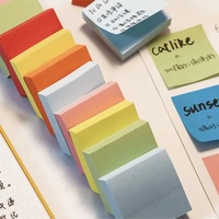 Papelería al por Mayor Mini Notas Adhesivas Autoadhesivas Coloridas y Lindas para la Escuela y Oficina