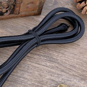 Cordón Elástico Redondo de Látex Negro OEM para Cordones Personalizados y Proyectos de Manualidades - Product Image 1