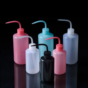 Botella de Plástico de 250ml/500ml para Lavado de Tatuajes, Botella de Limpieza con Boquilla para Uso en Estudios de Tatuajes - Product Image 1
