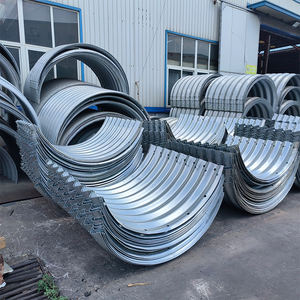 Мостовая сборка оцинкованная металлическая туннельная стальная водопропускная труба диаметром 2 м 1 м 3 м дренажная водопропускная металлическая труба - Product Image 5