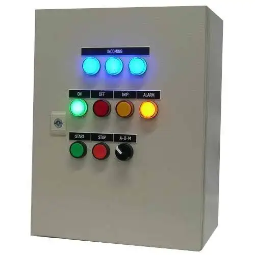 Panel de control de bomba de refuerzo sumergible, caja de Control eléctrica