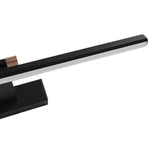 Minimalist Black Aluminum LED <b>Wall</b> Lamp 3500K Warm White Touch Control Dimmable <b>Wall</b>-Mounted for Living Room - Product Image 4