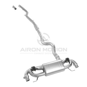 Para <span class=keywords><strong>BMW</strong></span> 320i 325i 330i 420i 425i 430i B48 2.0L, escape Catback Valvetronic de acero inoxidable 304, mejora de alto rendimiento, diseño de montaje directo. - Product Image 2