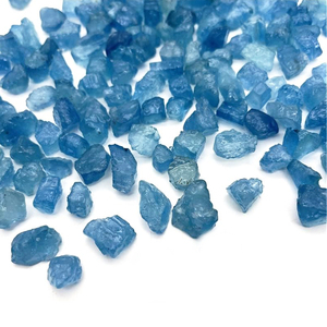 Bán Buôn Số Lượng Lớn Tự Nhiên Đánh Bóng Nguyên Sỏi Đá Tinh Thể Con Chip Mẫu Pha Lê Bule Aquamarine Đá Cho Trang Trí - Product Image 2