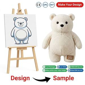 <span class=keywords><strong>Orsetto</strong></span> di <span class=keywords><strong>peluche</strong></span> personalizzato con pancia arrotondata, logo in pelle, per neonati, grande, confortante, mascotte espositiva - Product Image 1
