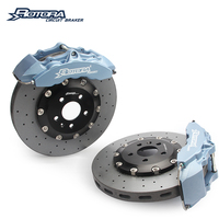 Juego de Caliper de Freno de Carreras de Cerámica de Carbono Personalizado de Calidad Probada en Pista Rotora, 6 Pistones, para Mitsubishi, Isuzu, Suzuki, Mazda