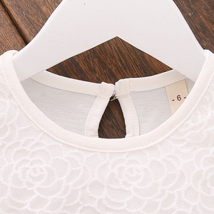 Vestidos Blancos de Algodón para Bebés de 1 Año con Flores para Niñas, Vestido de Verano, Nuevo Estilo, Hecho en China - Product Image 2