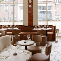 Ensemble de meubles de restaurant commercial, tabourets de bar, table et chaise, design moderne, restauration, cafétéria, petit-déjeuner, hôtel, café, bistrot