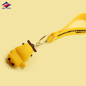Longzhiyu Logo personalizzato 3D <span class=keywords><strong>portachiavi</strong></span> in PVC <span class=keywords><strong>portachiavi</strong></span> in Silicone morbido produttore Anime Cartoon Doll <span class=keywords><strong>portachiavi</strong></span> regali per bambini - Product Image 3