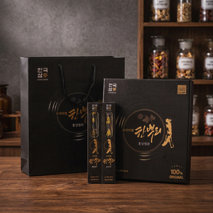 Extrait liquide de ginseng rouge coréen lyophilisé, complément alimentaire à base de plantes, miel de qualité alimentaire, emballage personnalisé avec logo, coffret cadeau, bien-être - Product Image 2