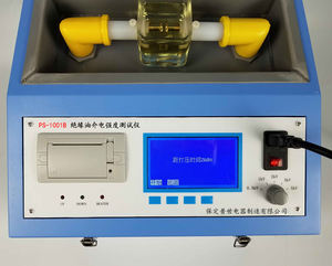 PUSH Electrical Labor gebrauch Isolation transformator Öl Spannungs festigkeit prüfer Öl BDV-Analysator 0-<span class=keywords><strong>100KV</strong></span> Maximale Spannung - Product Image 4